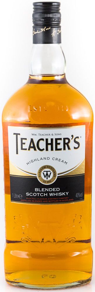 Teachers Highland Cream Blended Scotch Whisky 40 1 0l Buy Spirits Online Eu Wide Delivery