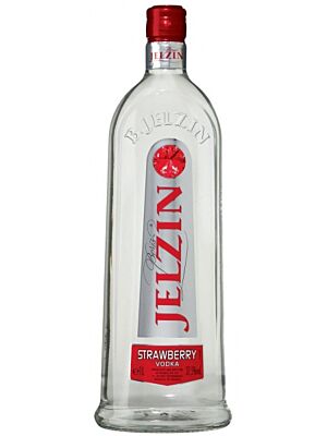 Boris Jelzin Vodka Strawberry (Erdbeere) 1 Liter 37,5%