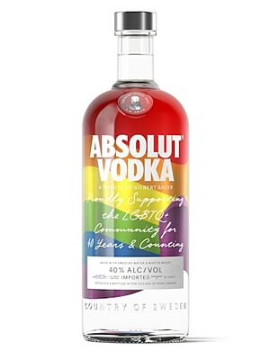 Absolut Rainbow Vodka 40% 1,0l