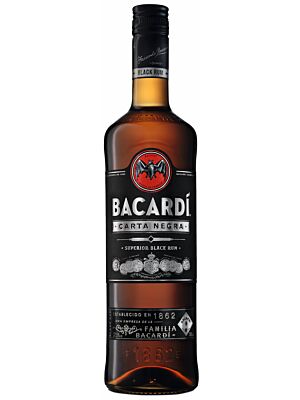Bacardi Black, Dunkler Rum 1 l
