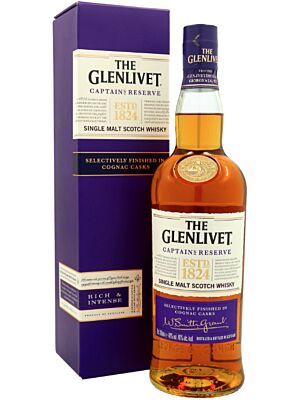 The Glenlivet Captains Reserve Speyside Single Malt Scotch 40% 0,7l