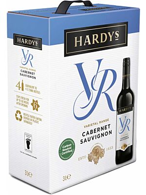 HARDYs VR Cabernet Sauvignon Bag in Box 13,5% 3,0l