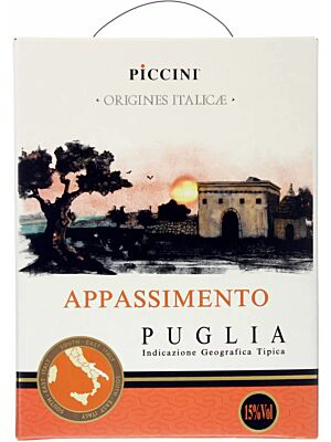 Piccini Appassimento Puglia IGT Bag in Box 15% 3,0l