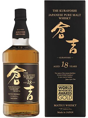 The Kurayoschi 18 Years Japanese Pure Malt Whisky 50% 0,7l