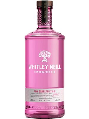 Whitley Neill Pink Grapefruit Gin 43% 0,7l