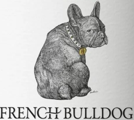 french bulldog wine